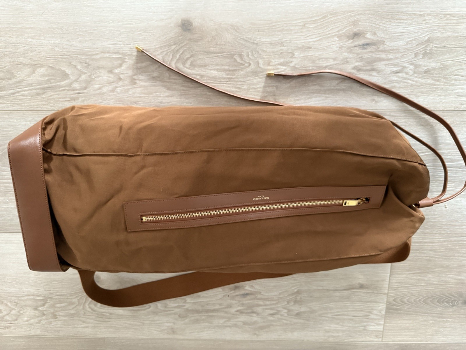 Saint Laurent City Long Sac Men’s Sling duffle Bag Backpack. Fits Yoga mat. New