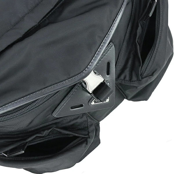 PRADA Shoulder bag Re-Nylon 2VD062 Black SHW Messenger bag Men Triangle Logo