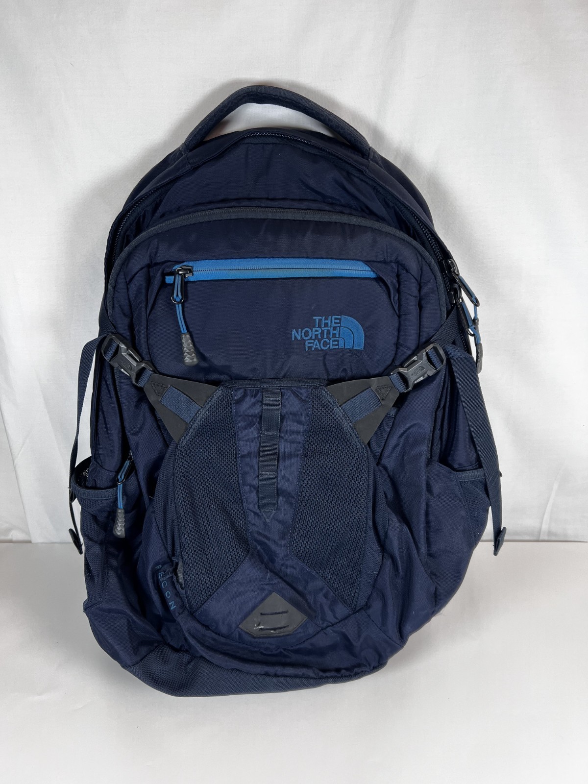 The North Face Recon 30L Backpack Dark Blue School Laptop Tablet NF00CLG4 USED