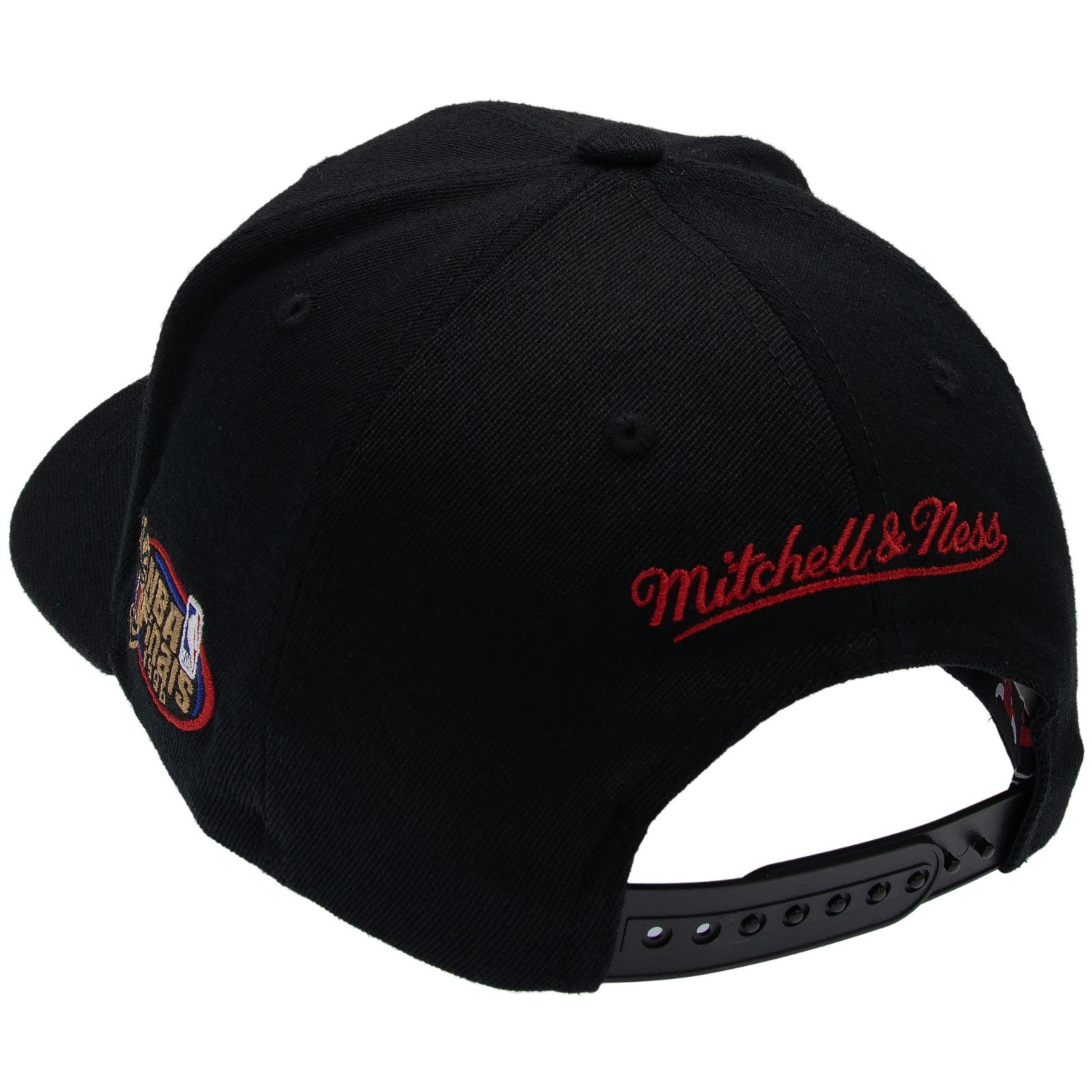 Mitchell & Ness NBA Team Logo SP Classic Red Chicago Bulls Black New