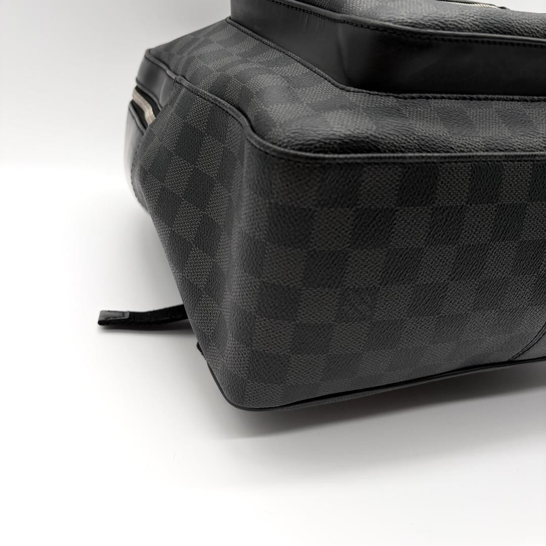 LOUIS VUITTON LV SHW Josh Backpack N41473 Damier Graphite Black