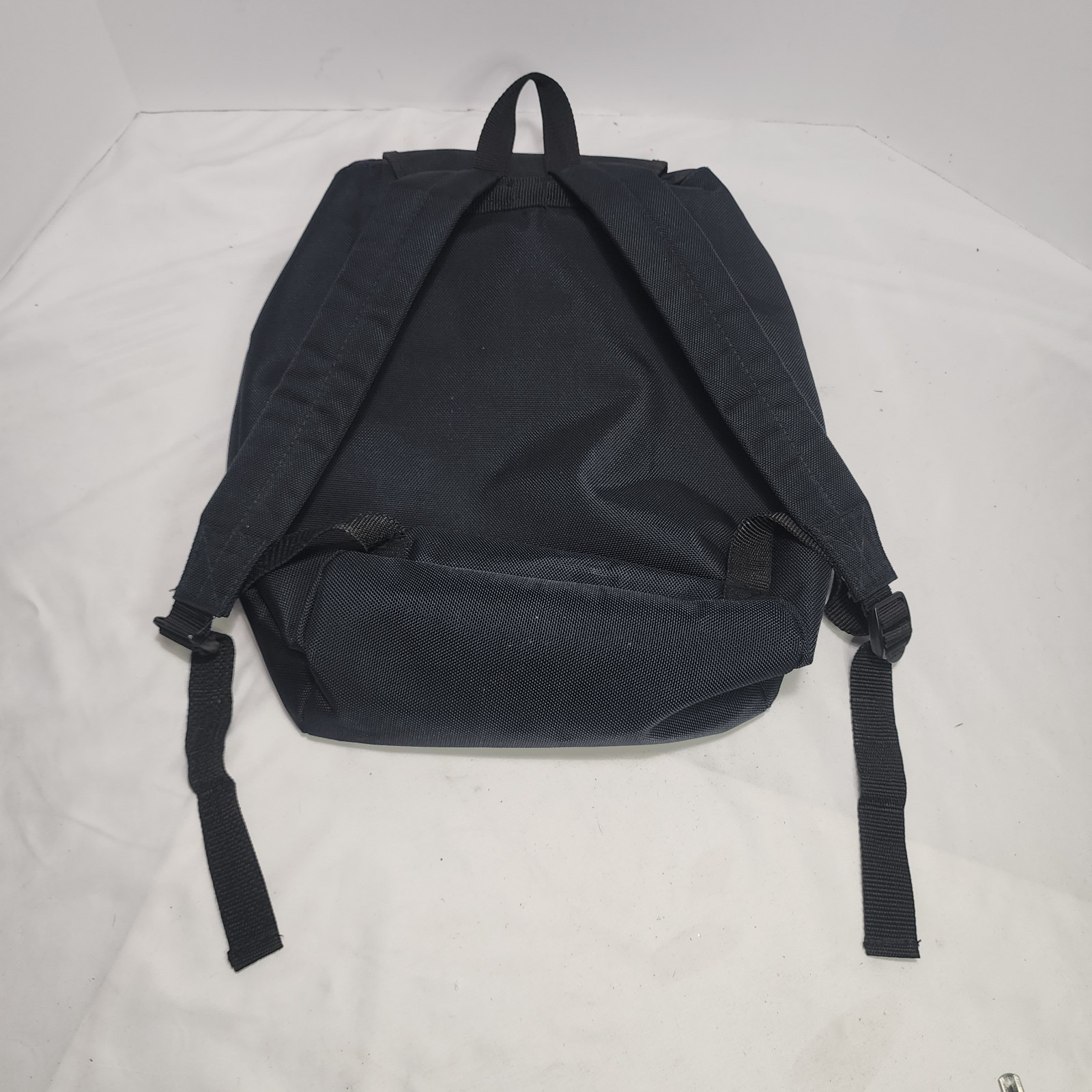 Vtg 1995 Official FERRARI Nice Man F1 Backpack – Black w/ Embroidered Logo – EUC