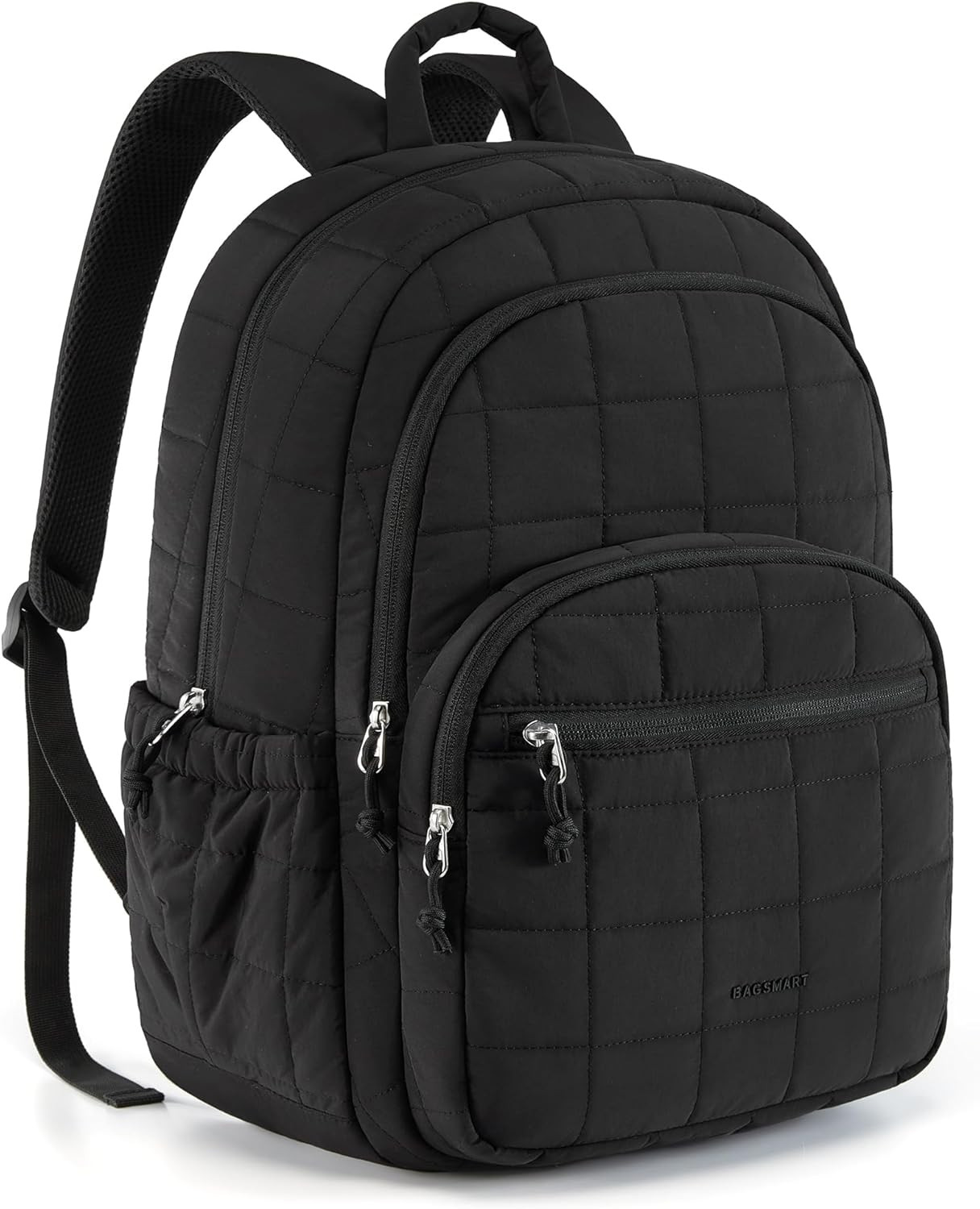 College Laptop Backpack, Travel Backpack for Women, Quilted Casual Daypack, Wate