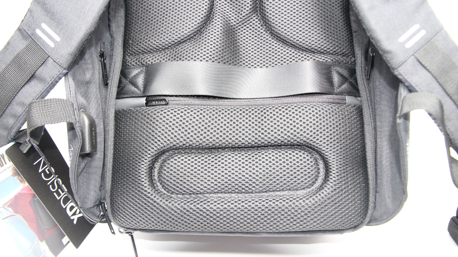 XD Design Bobby Original Anti-Theft Black Laptop Backpack w/Advertisement