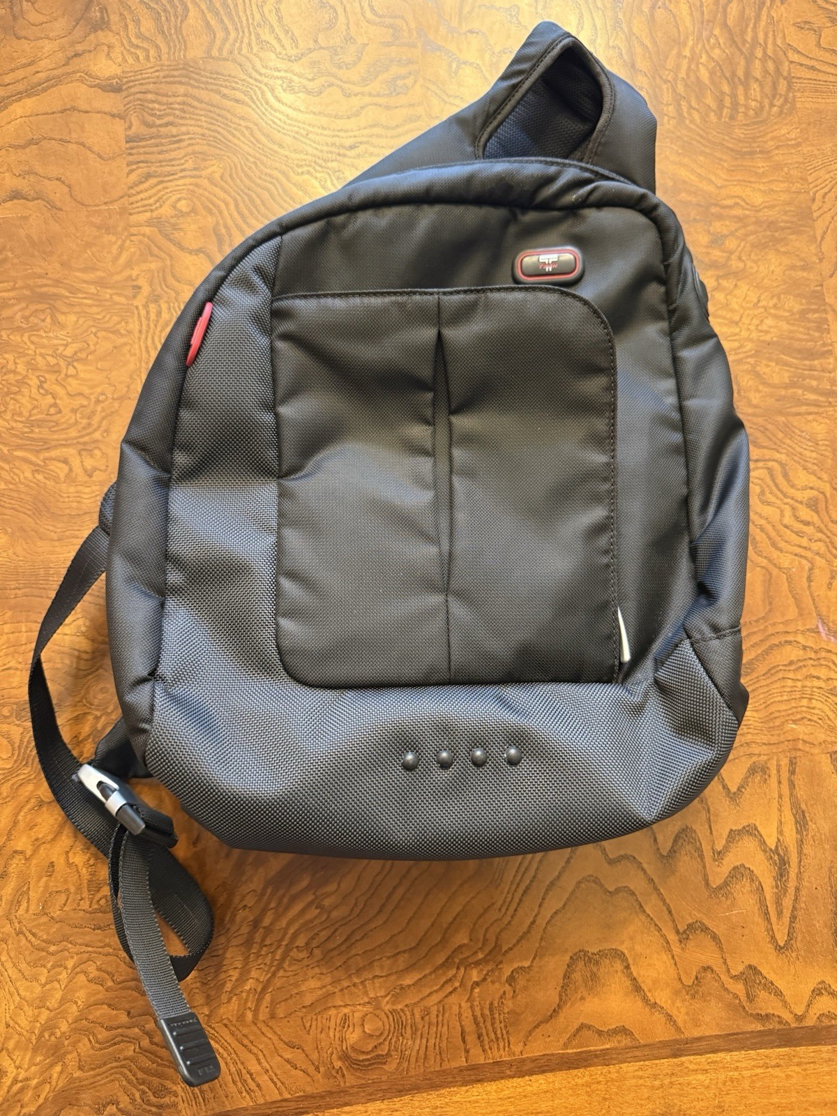 Tumi T-Tech University 5106D Black Convertible Backpack Sling Bag Zip Closure EU