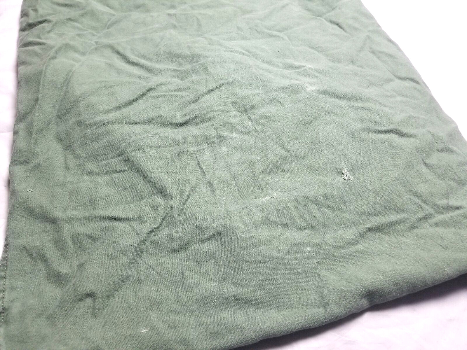US Army Military Barracks Laundry Bag 100% Cotton Storage GOOD