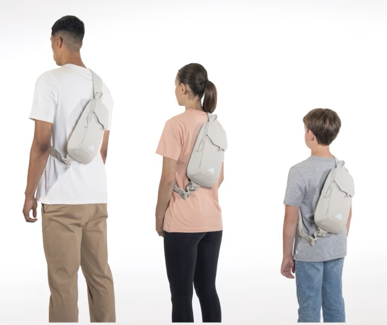 Adidas Essentials 3 Sling Crossbody Bag with Multi-Pockets