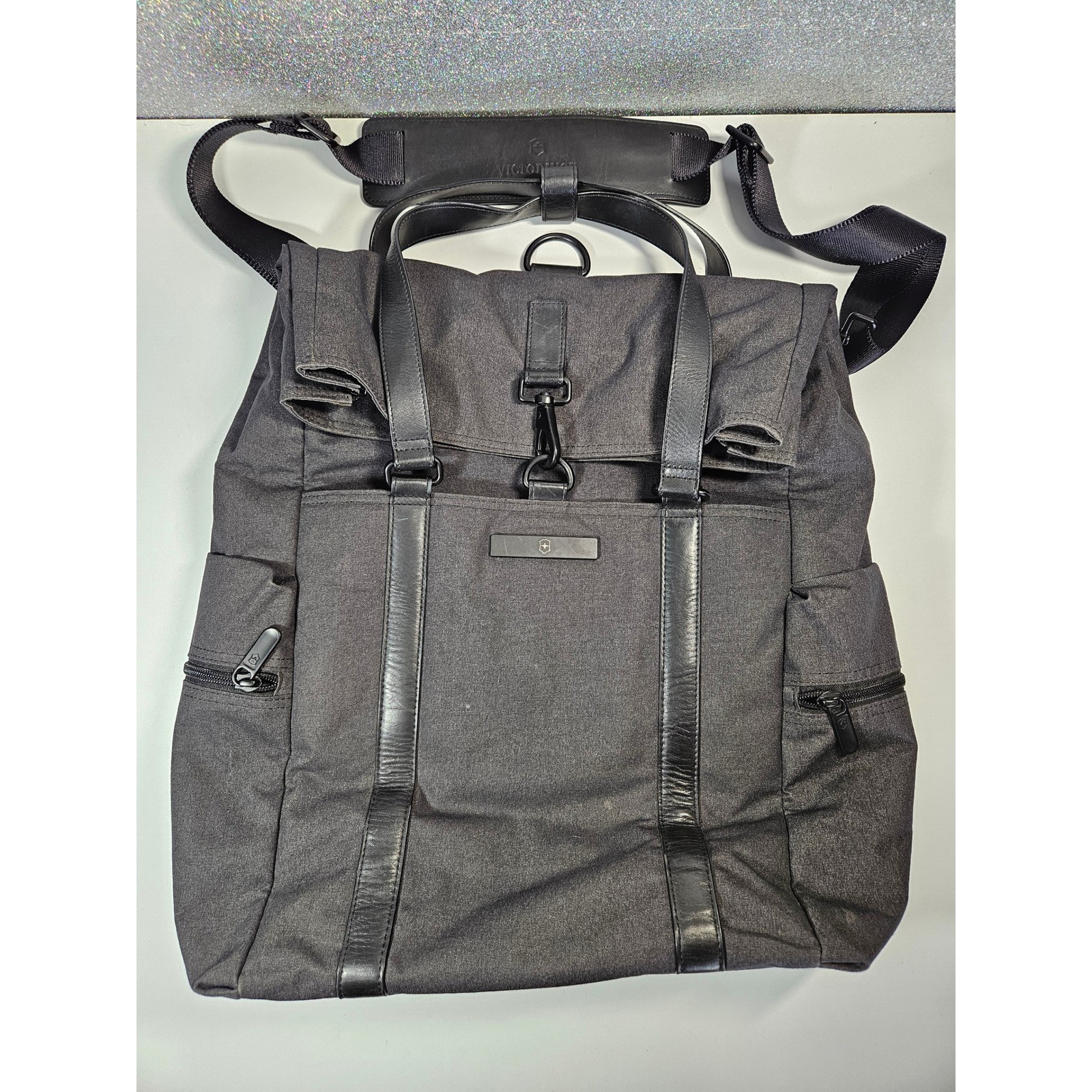 VICTORINOX Architecture Urban Voltaire Convertible Backpack Crossbody Messenger