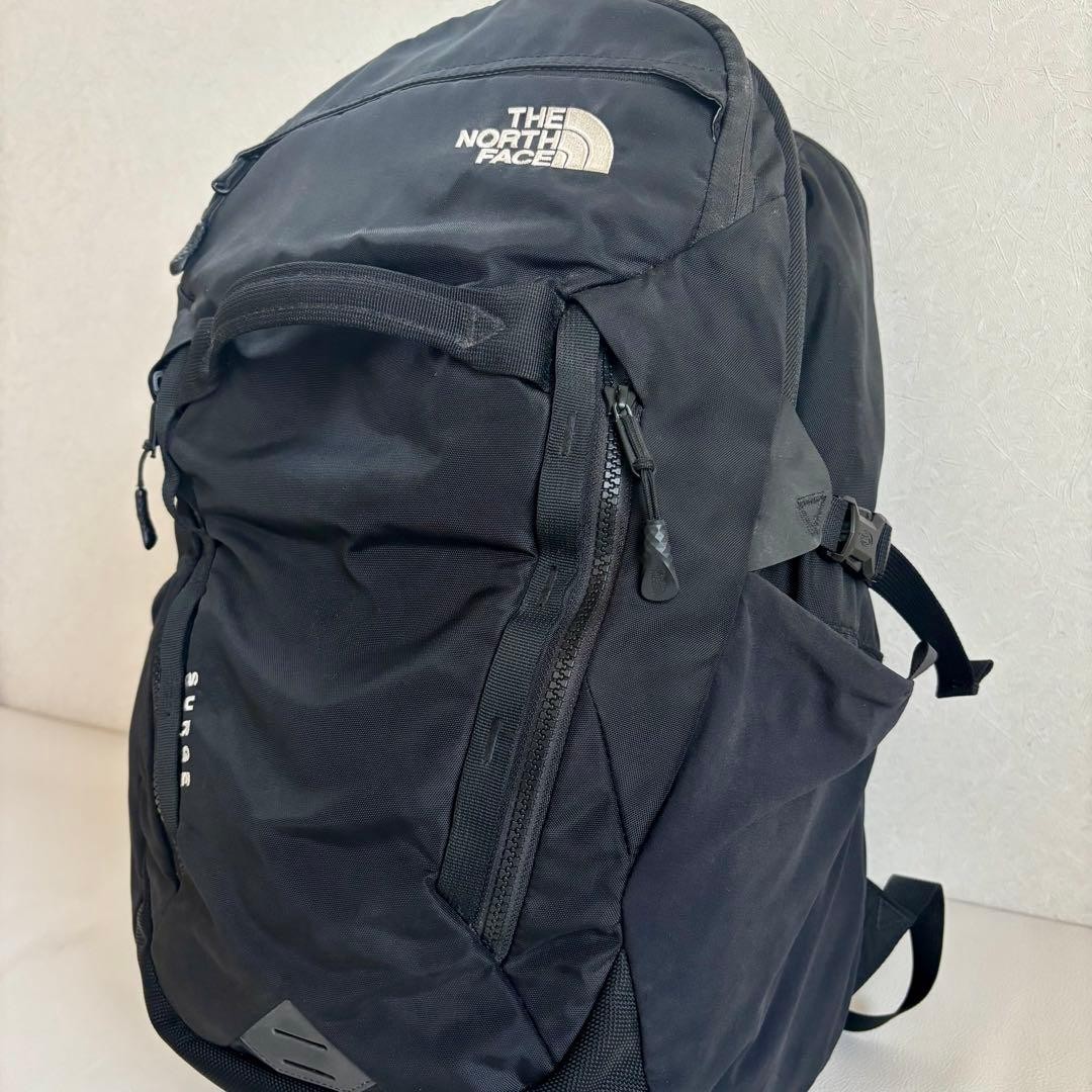 The North Face Surge Backpack Black 50cm High 31cm Wide 17cm Depth
