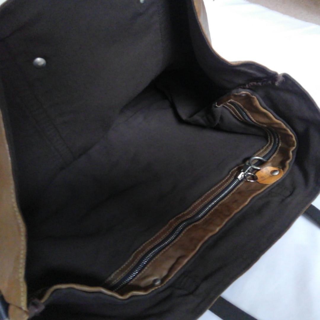 Authentic Vintage Leather Tote Bag, Brown, 42cm Tall, 58cm Wide, Equestrian Styl