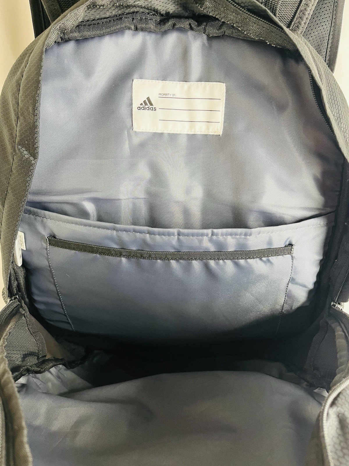 Adidas Prime 6 Large Black Backpack/labtop Bag