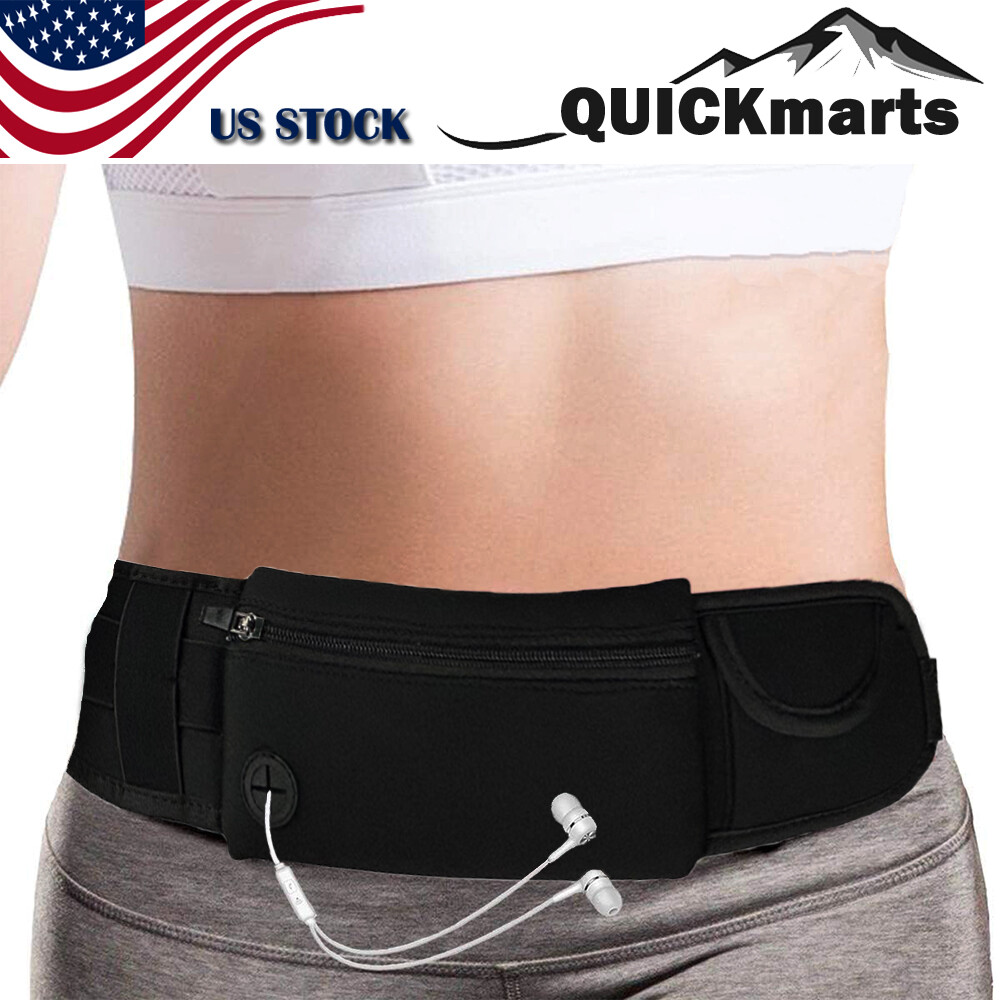 Waist Bum Bag Fanny Pack Waterproof Belt Pouch for Fitness Sport Running Jogging