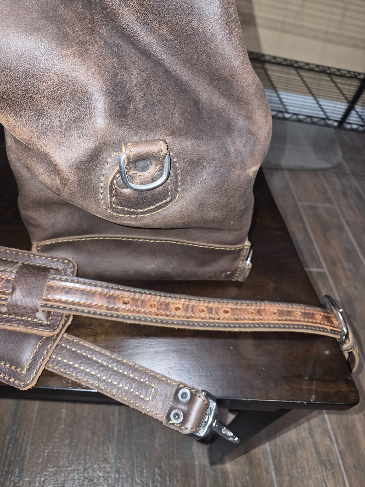 saddleback leather membership duffle dry bag