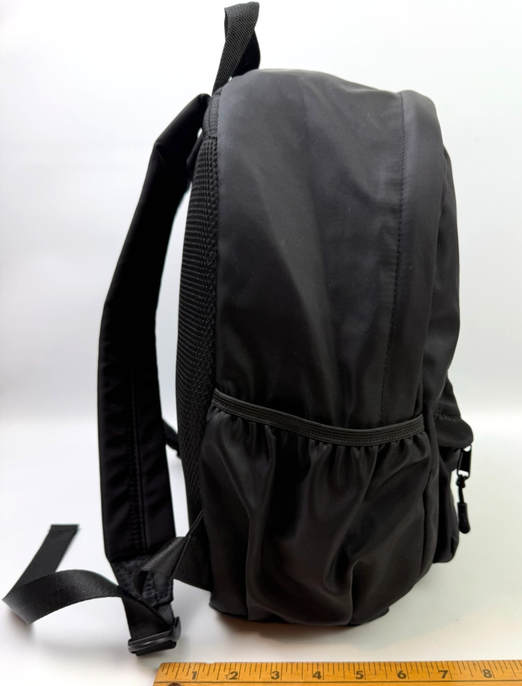 KITH Batman Backpack 85th Anniversary Logo Black Nylon 2024 DC Comics RARE EUC