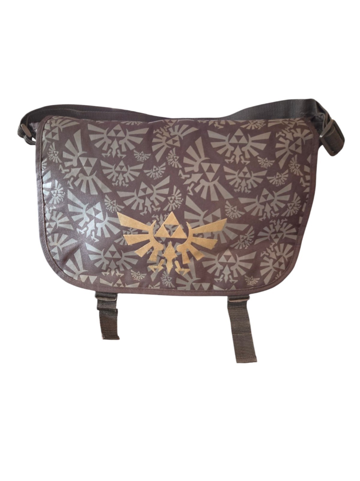 Bioworld RARE 2010 Zelda Twilight Princess Nintendo Messenger Bag 13″X11″X5″