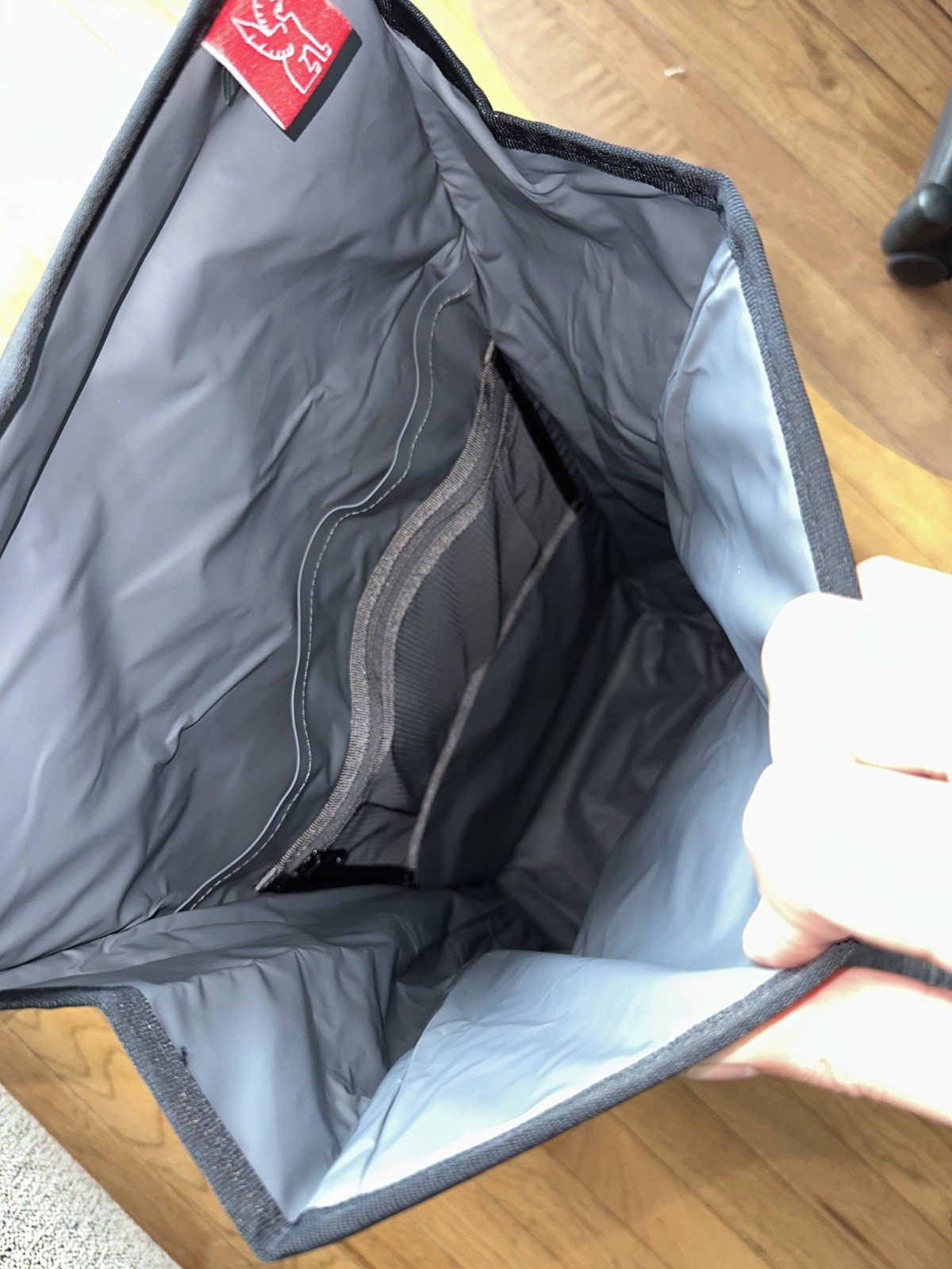 Chrome Industries Barrage 22L Waterproof Roll-Top Backpack XRF Reflective Black