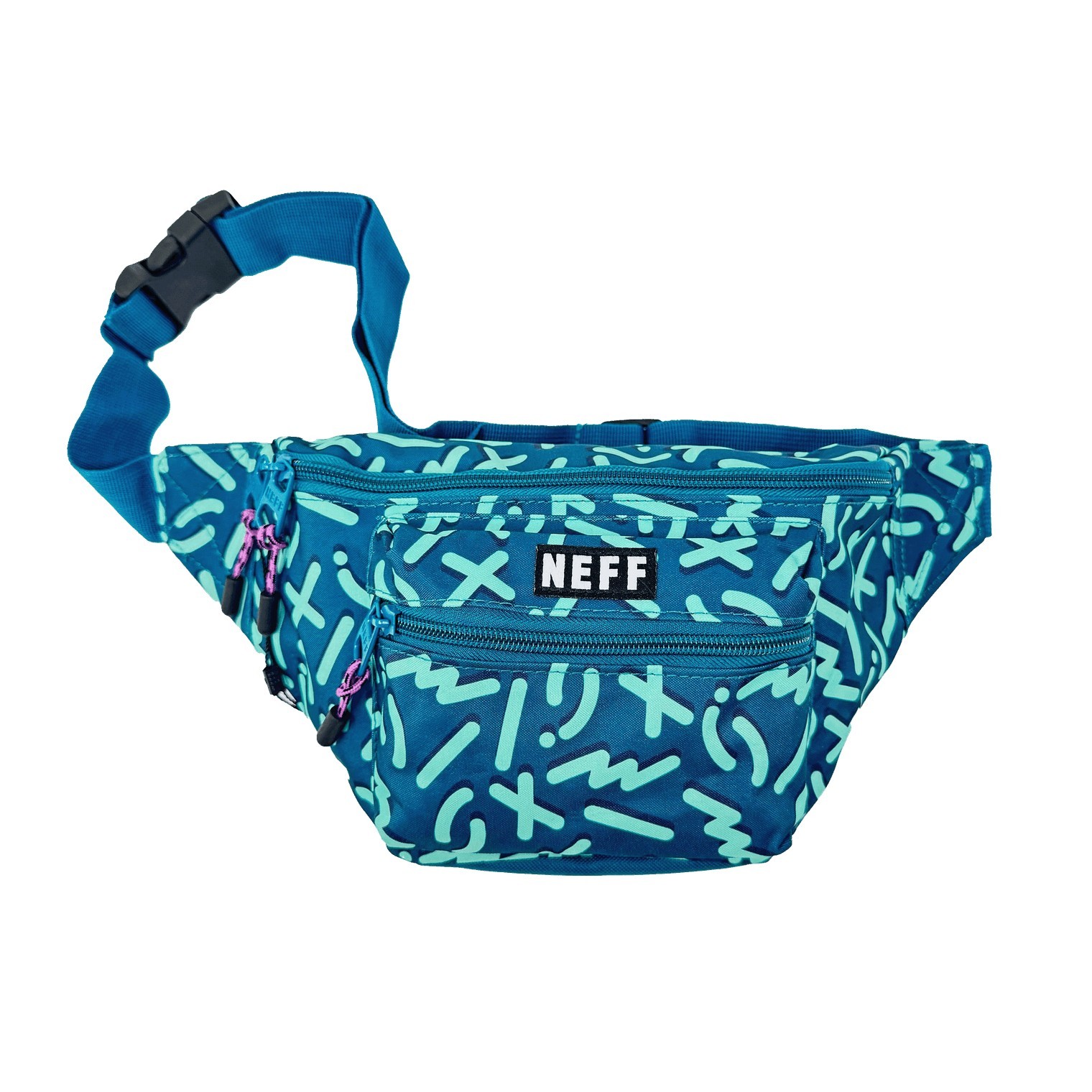 Neff Structure Adjustable Waist Pack Fanny Pack – Choose Color Design – NEW!
