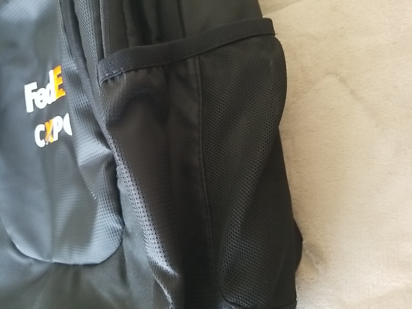 Ogio Logan Laptop Backpack Black FedEx Embroidered Business Travel Bag No Tags