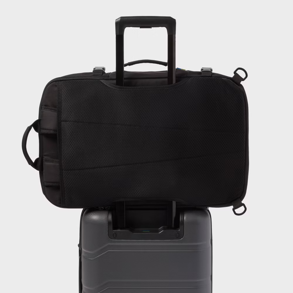 45L Travel Backpack – Open Story Black