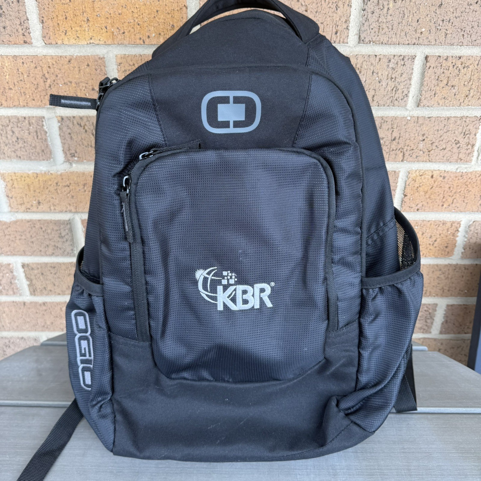 OGIO Squadron Backpack Black Laptop Carparment Travel Bag New with Logo