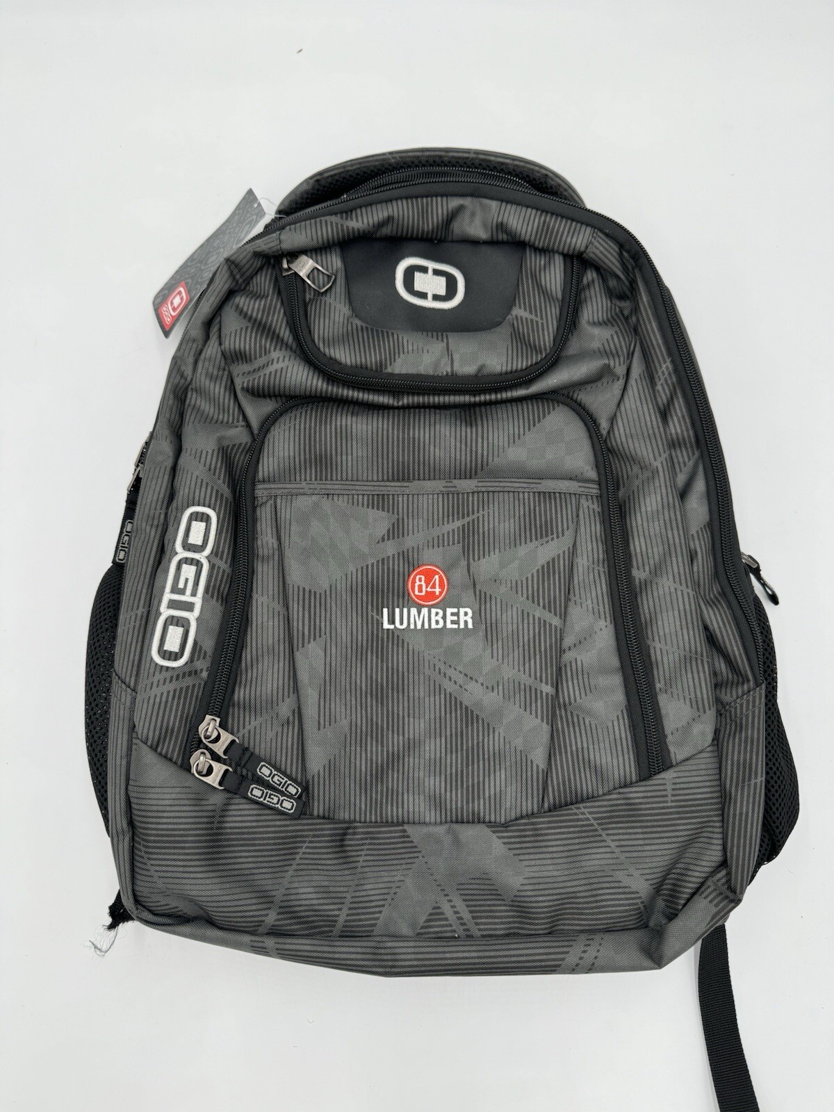 Ogio Backpack Laptop Bag Black Grey Holds 13″ Laptop Multiple Pockets Padded