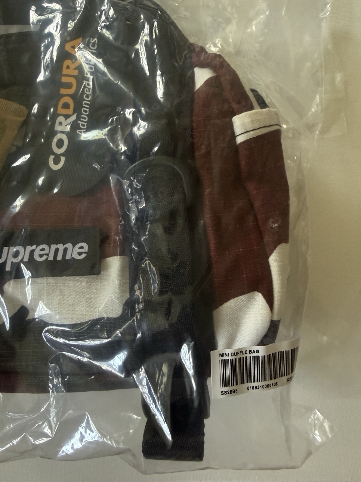 ✅In Hand Supreme SS26 Mini Duffle Bag Camo New US Ship