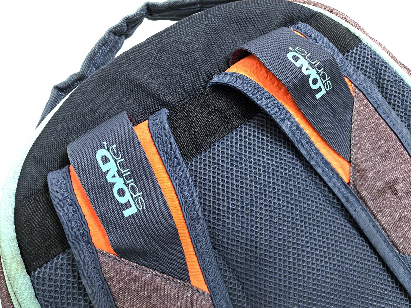 Adidas Load Spring Student Collegiate BackPack Bag Brown Orange Black School