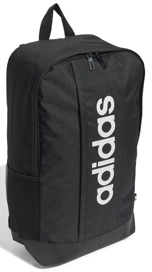 Adidas Essentials Linear 18.5L Backpack School/Work/Gym Black-White FREE SHIP