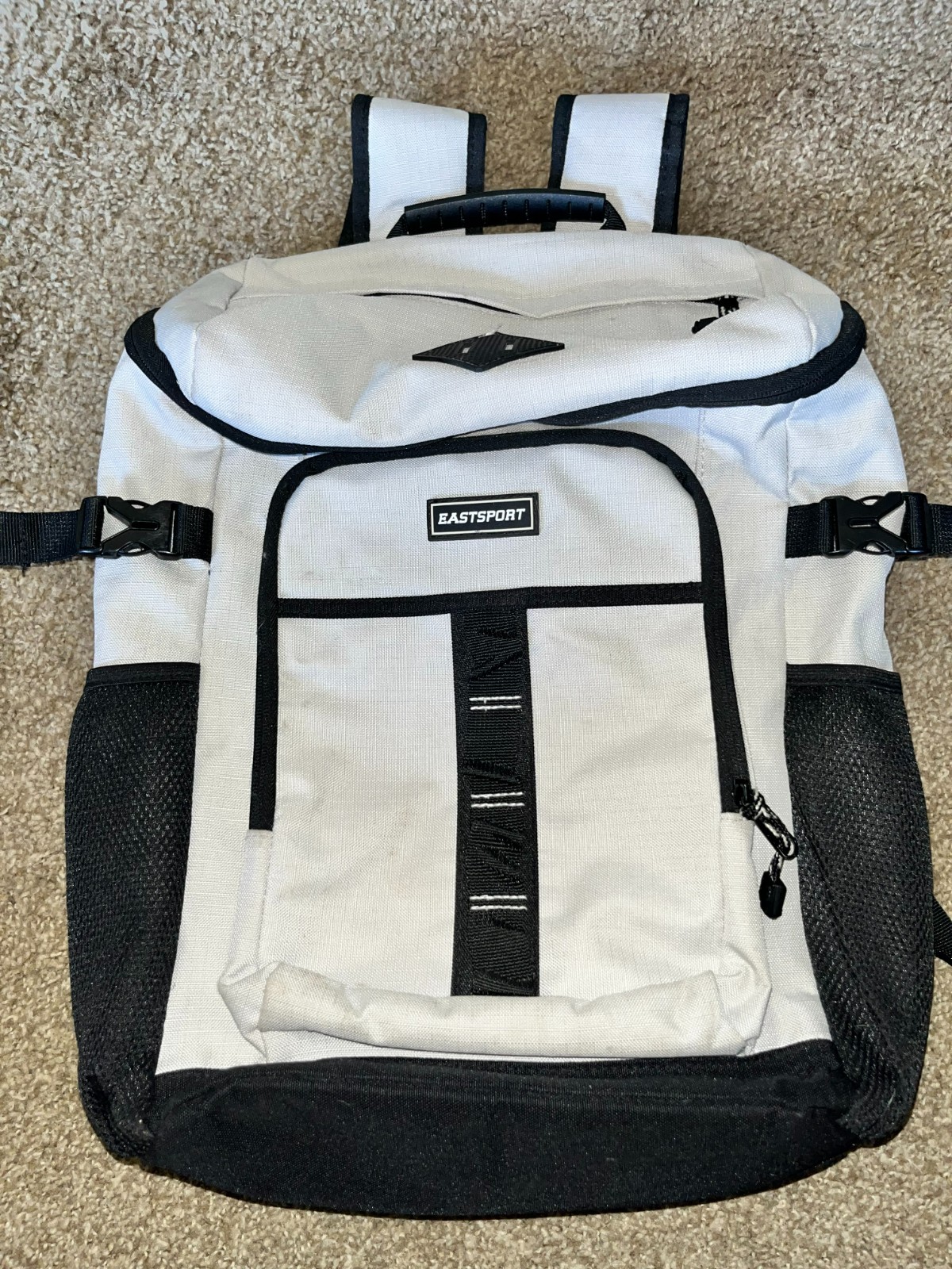 Eastsport Unisex Victory Top Loader Sports Baseball Backpack Light Khaki