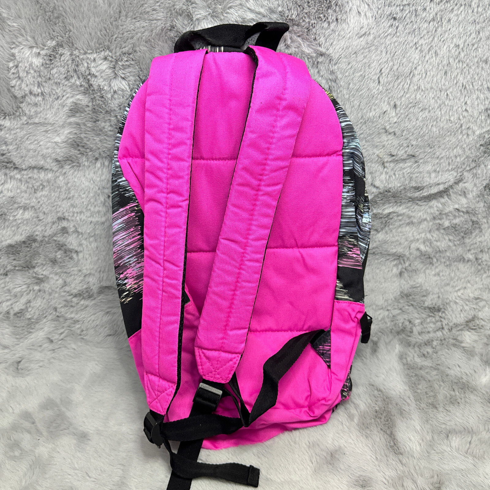 Neff Backpack Retro All Over Print Adjustable Straps Multi Pocket