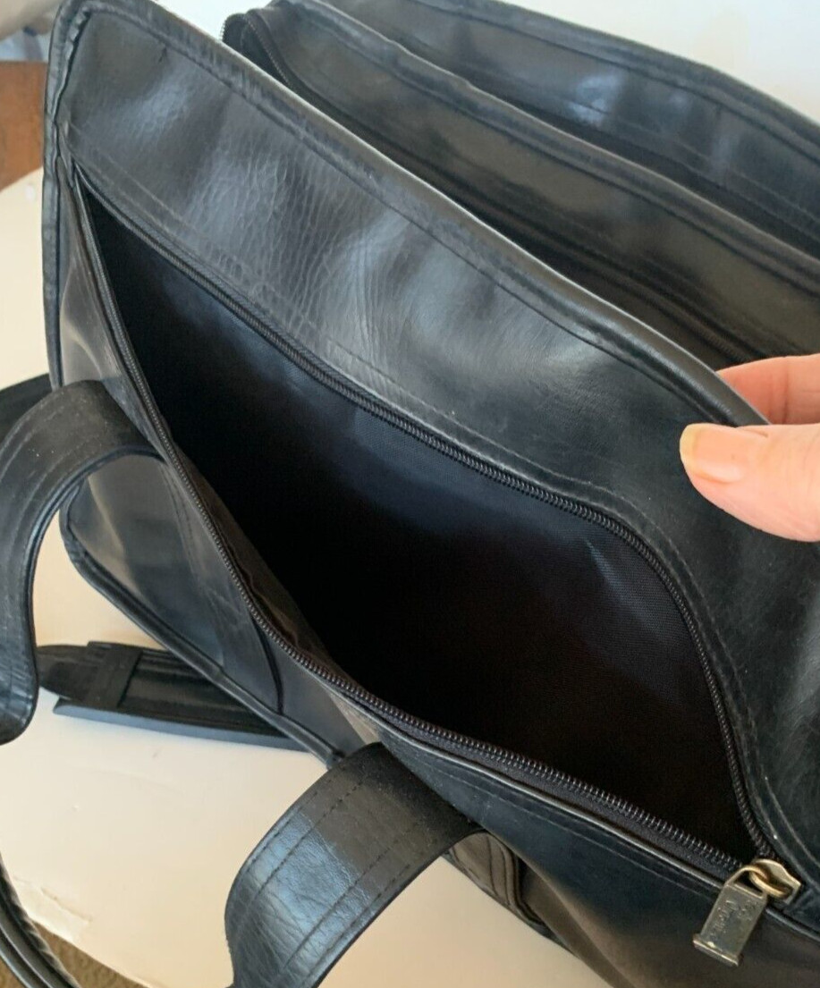 COMP-U-POUCH Tech Organizer Laptop Executive Messenger Travel Bag BY HIT