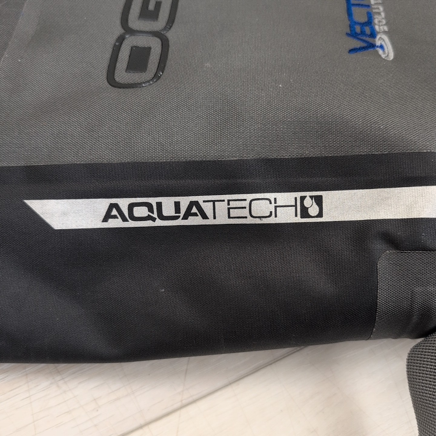 OGIO Motorcycle Backpack ALL ELEMENTS Black Gray AquaTech Air Flow System Bag
