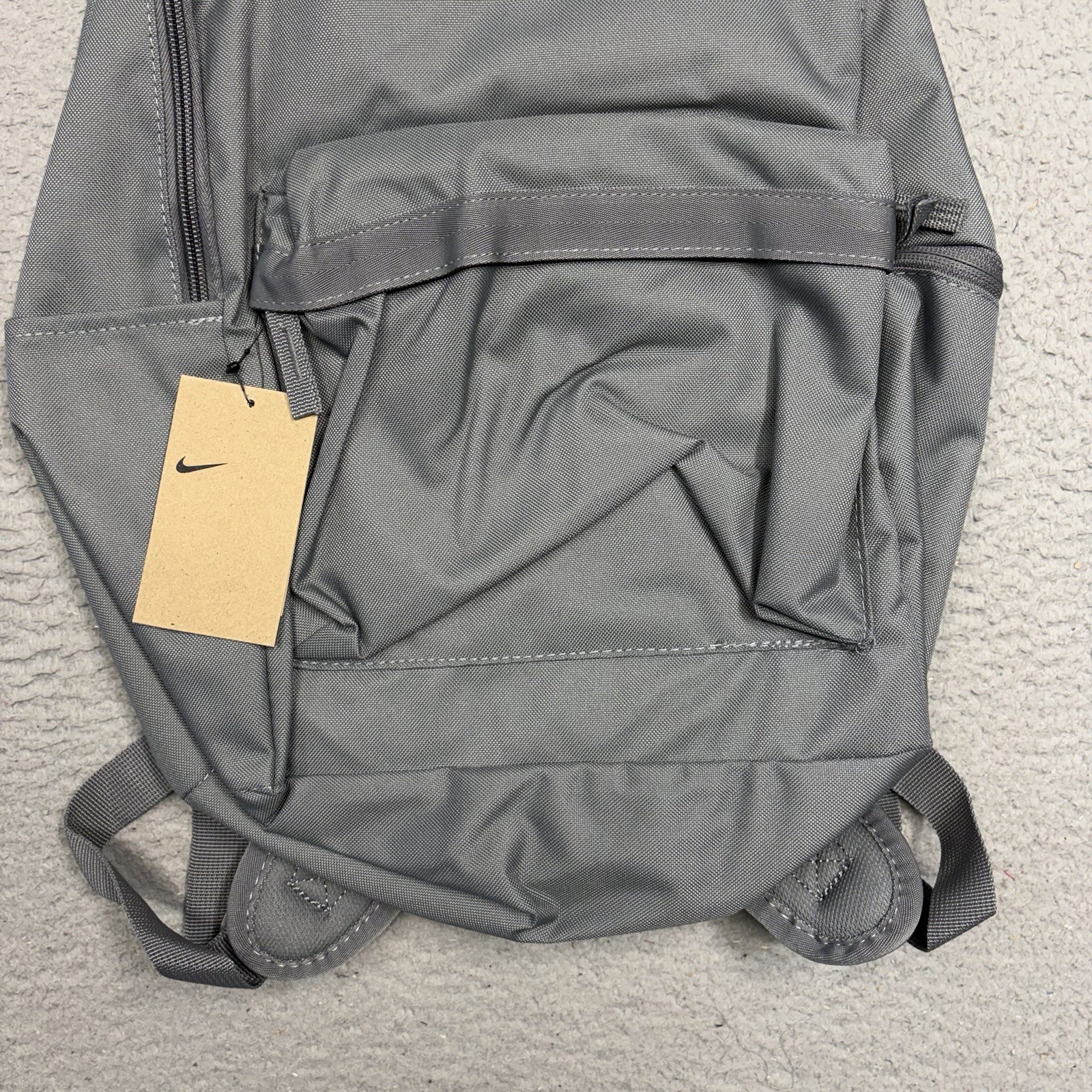 Nike Heritage Backpack 25L Grey White Unisex Sports School Book Bag DC4244 063