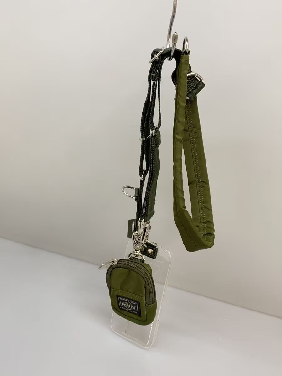 PORTER SHOULDER with POUCH for iPhone 15 pro Nylon GRN 381 05956