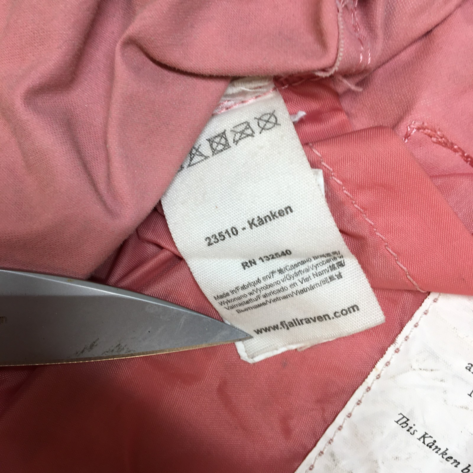 Fjallraven Original Kanken Backpack Pink Mini Womens Adults 23510