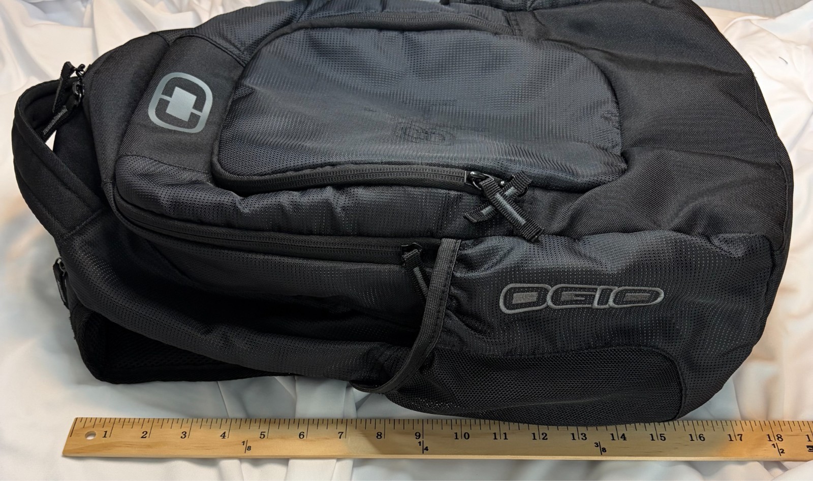 OGIO Laptop Backpack Black Travel School Padded Computer Book Bag Multi Pocket