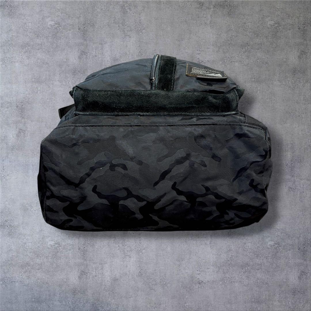 Master-piece Potential Limited Edition Backpack Camouflage Black Suede Nylon
