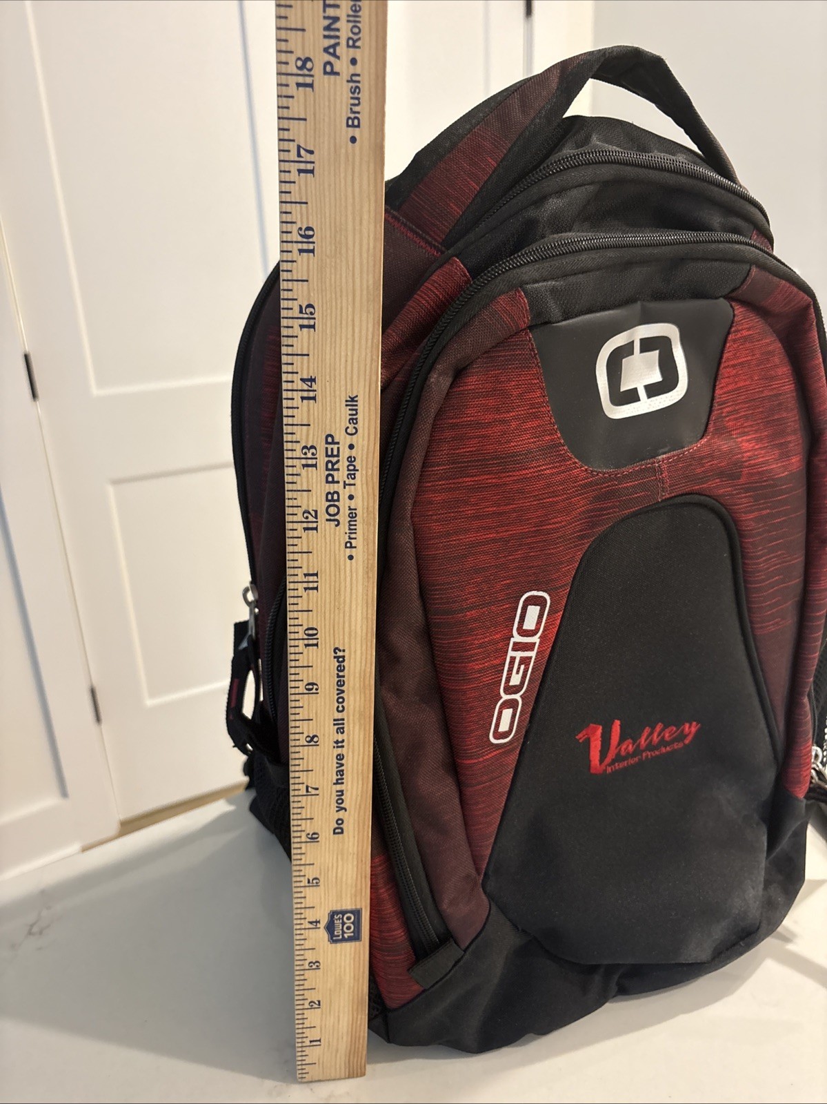 Backpack OGIO Juggernaut 18” Carry On Checkpoint-Friendly Bag Laptop Red/Black