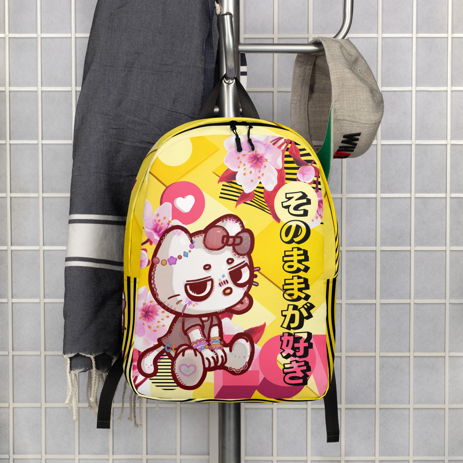 Unique Designer Backpack | Cute Backpack | Japanese Backpack | Art Backpack