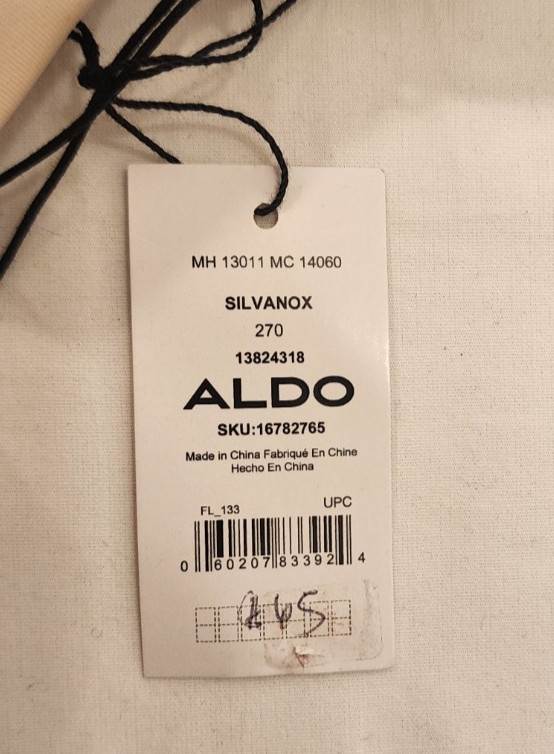 Aldo – SILVANOX – Bone White backpack – Work and Travel & Laptop Friendly