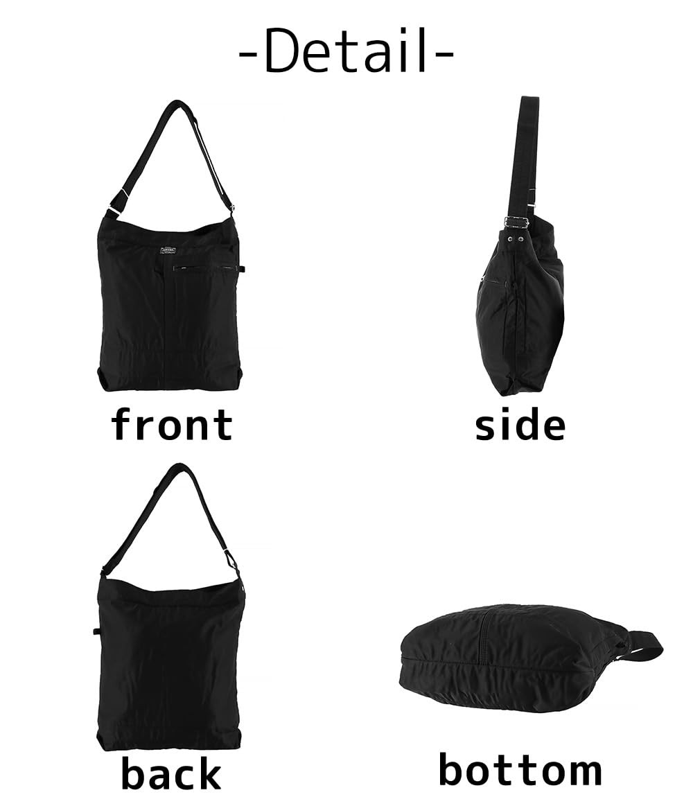 PORTER Mile Shoulder Bag, Yoshida & Co., Off-white, 754-15114