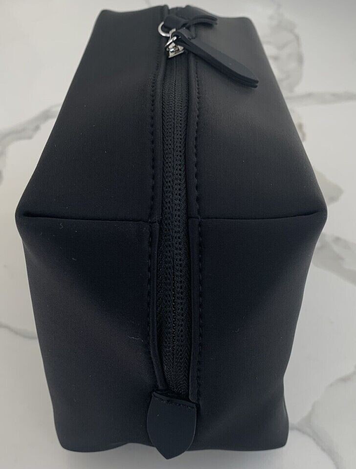BURBERRY Beauty Pouch black Toiletry Bag Cosmetic Travel Case dopp kit New