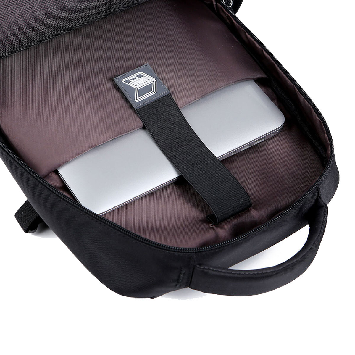 15.6″ Men Women Backpack Large Durable Travel Computer Bookbag Laptop Bag Black
