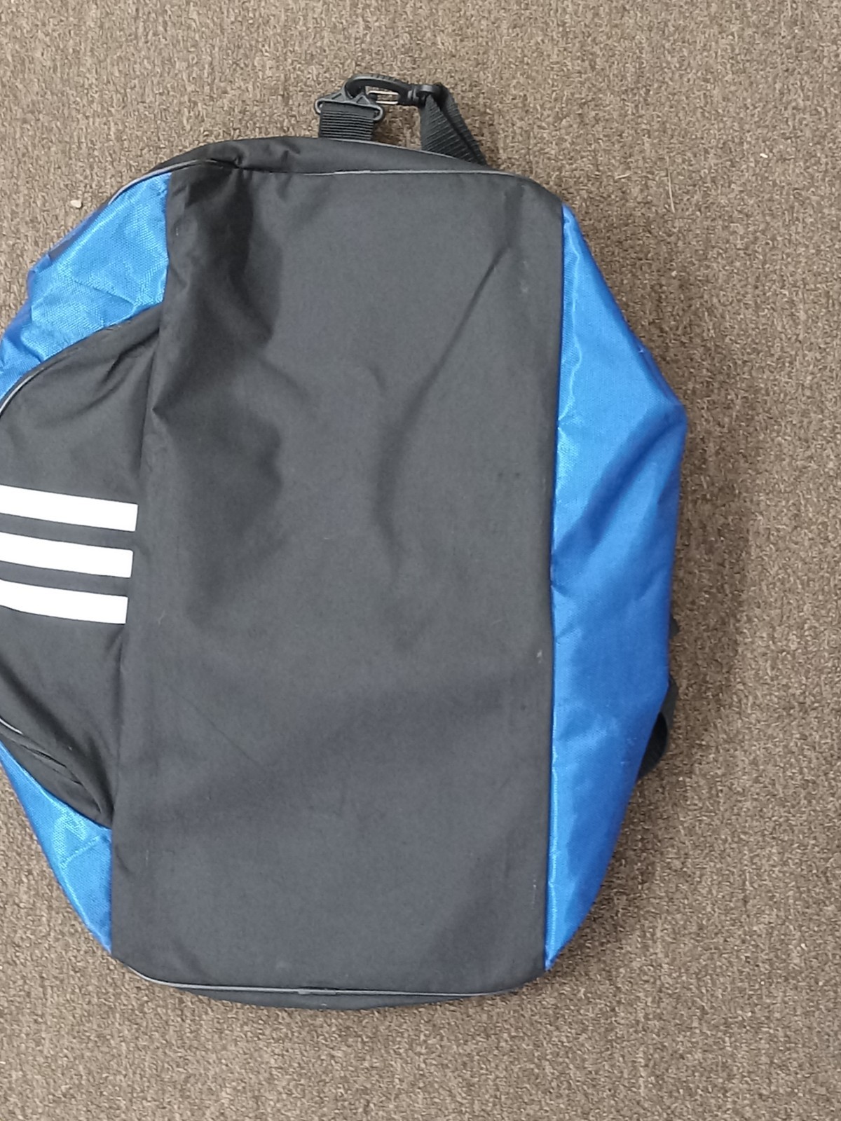 Adidas Blue Fresh pak Load Spring Backpack Book Bag Large School black/blue