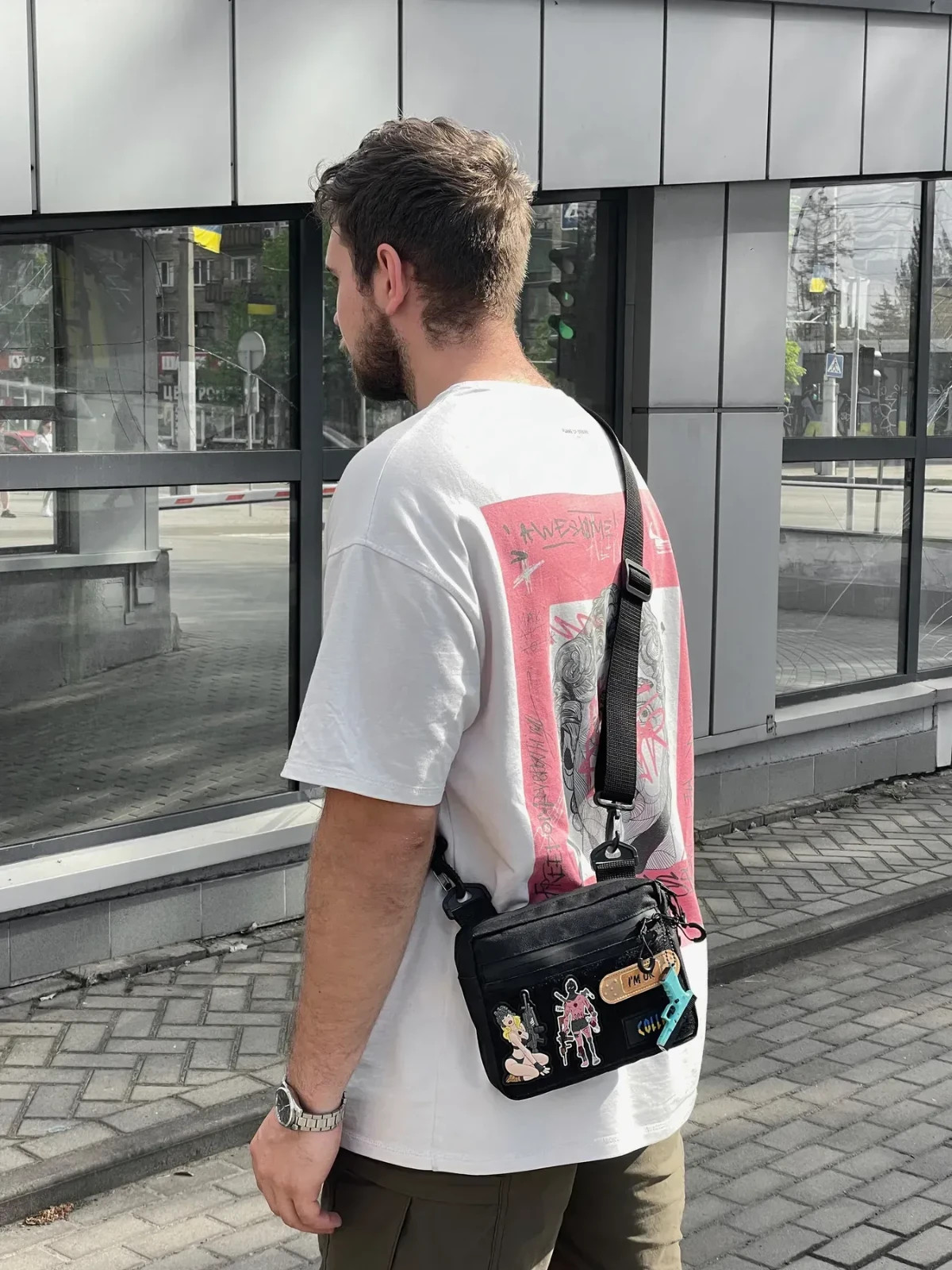 Messenger with mini panel, Multicam