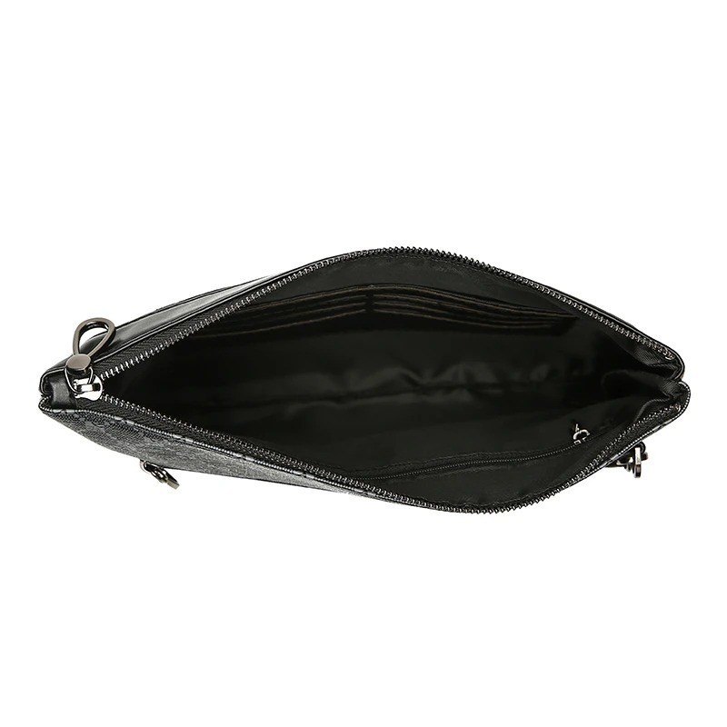 Luxury Designer Business Men Day Clutch High Quality PU Leather Money Pouch Bag