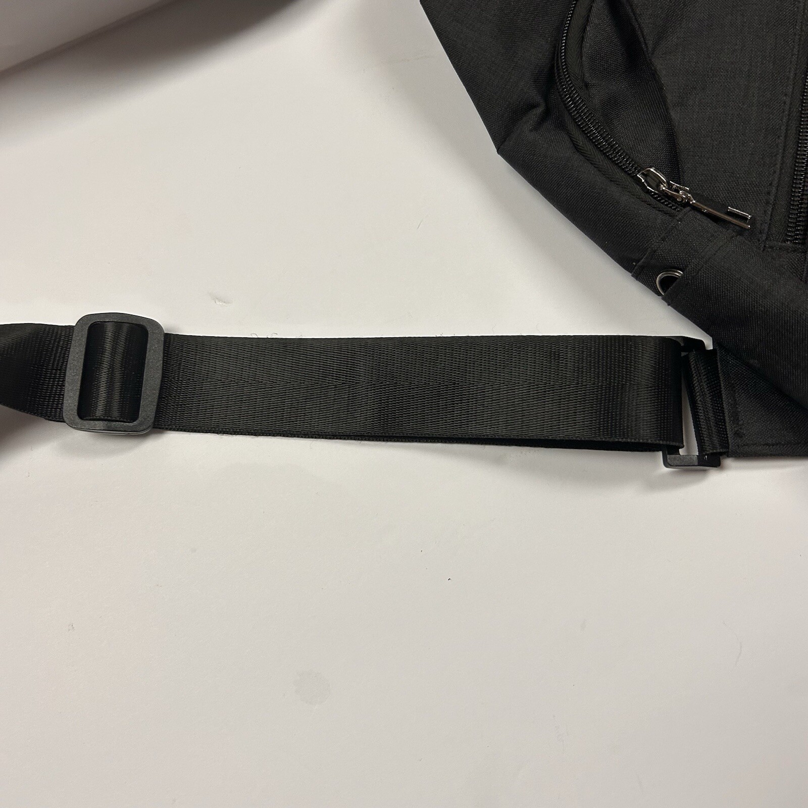 Nupouch One Strap Antitheft Black Sling Backpack with USB Charging Cable