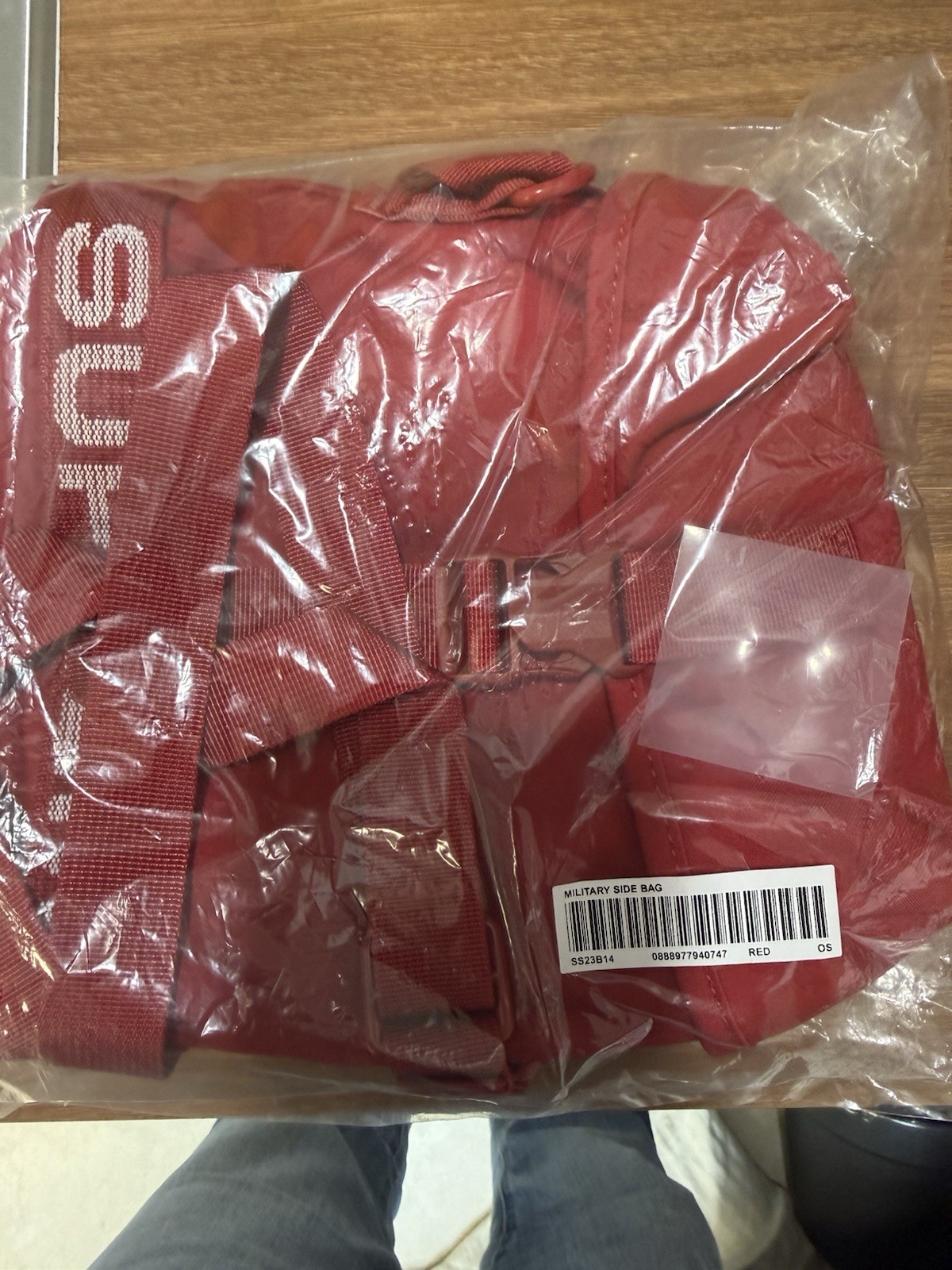 Supreme SS23 Military Field Side Bag Red – New