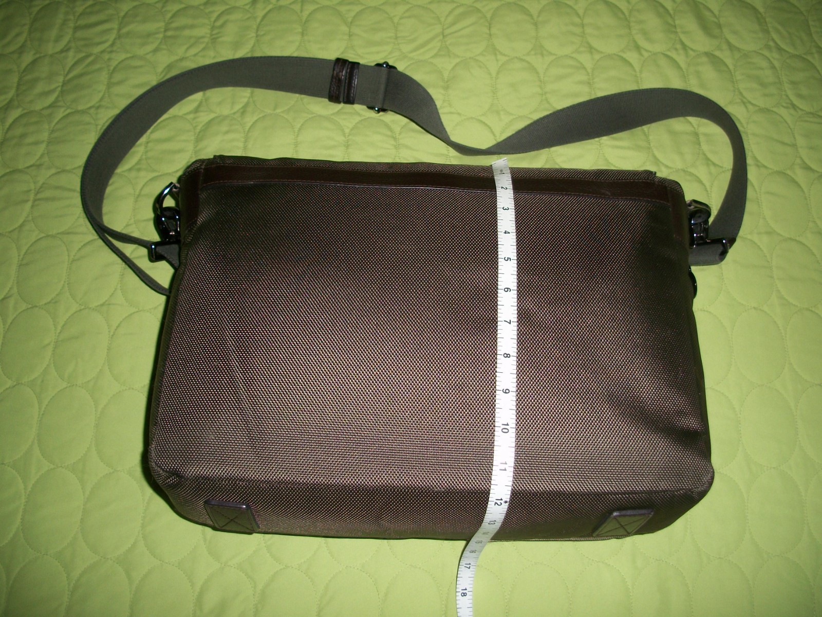 Mulberry Briefcase/Laptop Nylon/Leather Trim Shoulder/Crossbody Bag