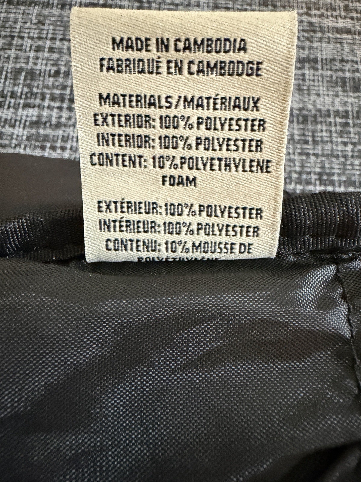 Original Penguin 3 Pocket Ripstop Sling Bag Messenger Bag Black New WOT 🏷️